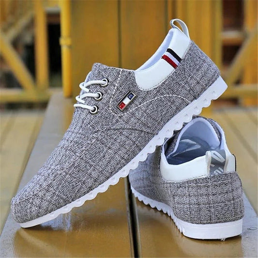 Breathable Casual Canvas Driving Shoes
